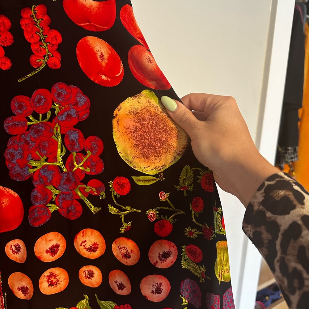 Magical Betsey Johnson Y2K Vintage Fruit Dress - Picture 2 of 6
